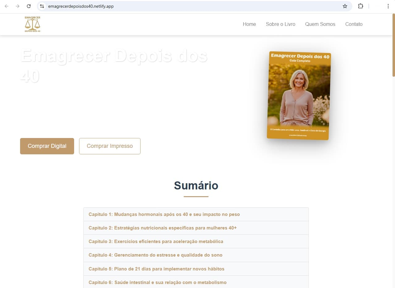 Emagrecer Depois dos 40